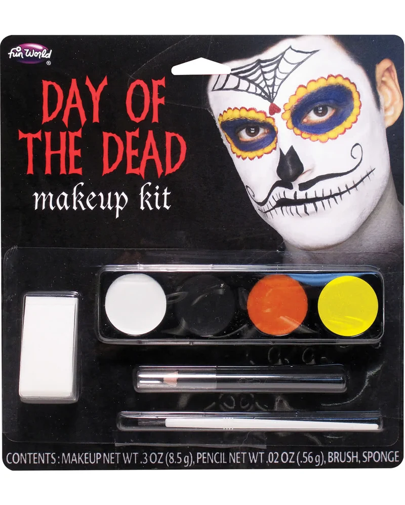 Tag der Toten Sugar Skull Schminkset