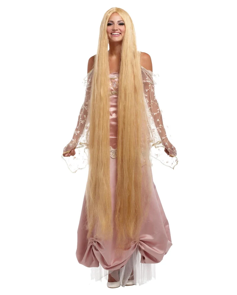 Rapunzel Langhaar Perücke XXL