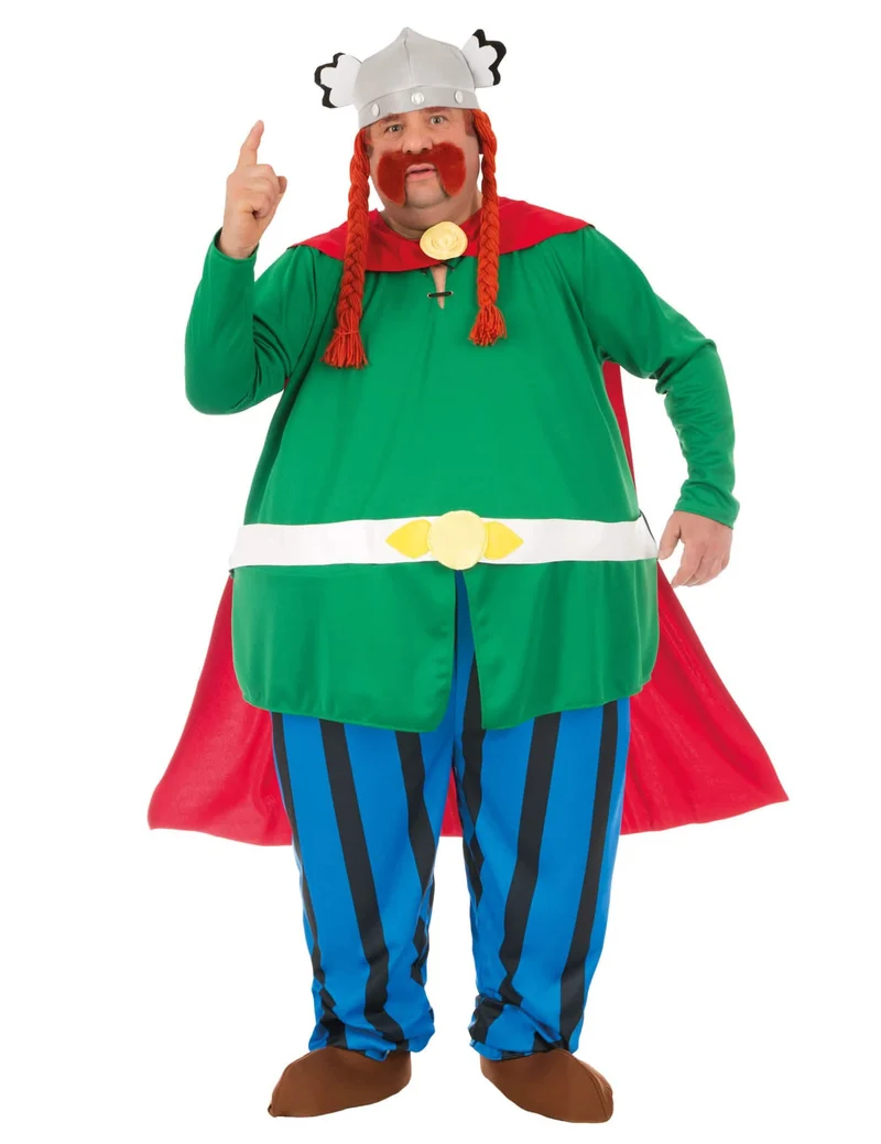 Majestix™-Lizenzkostüm Asterix und Obelix™ für Herren bunt