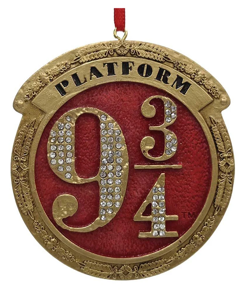 Harry Potter Plattform 9 3/4 Christbaumkugel