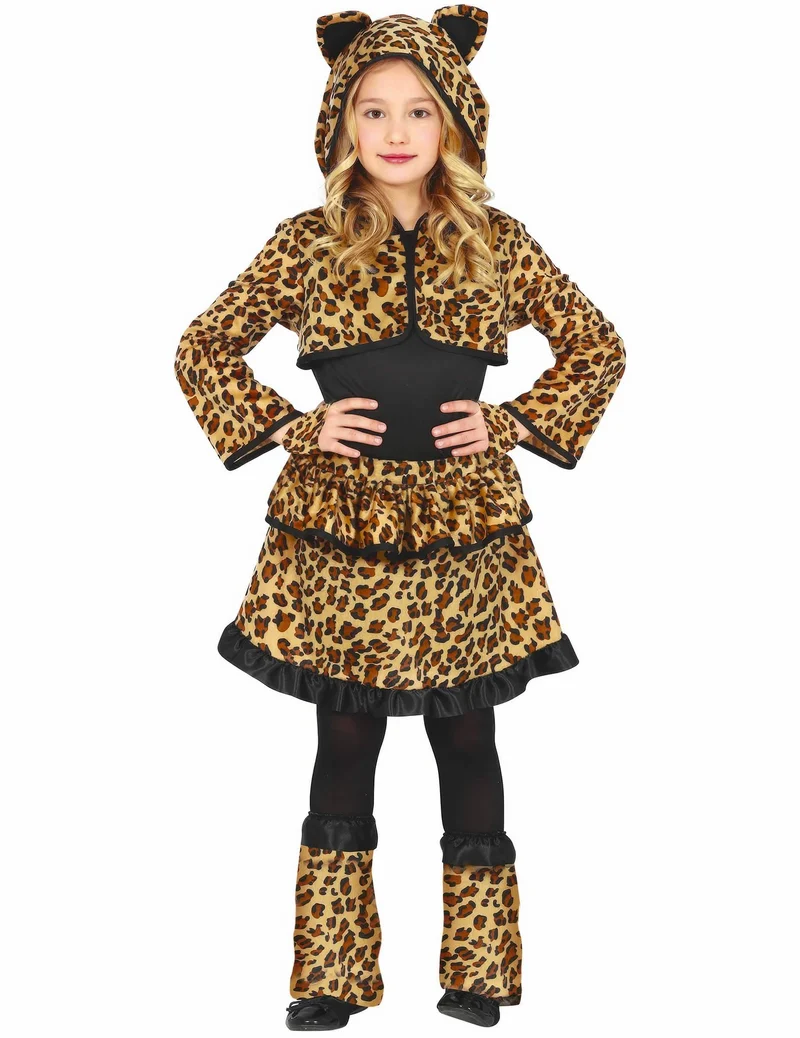 Leopardenkostüm für Mädchen