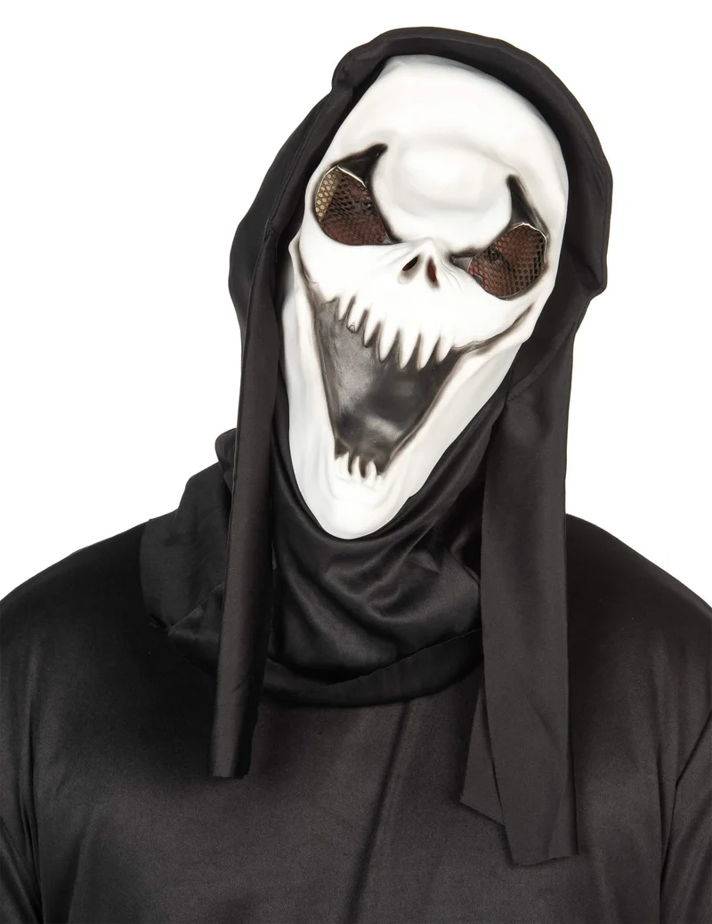 Dark Skull Maske Latex