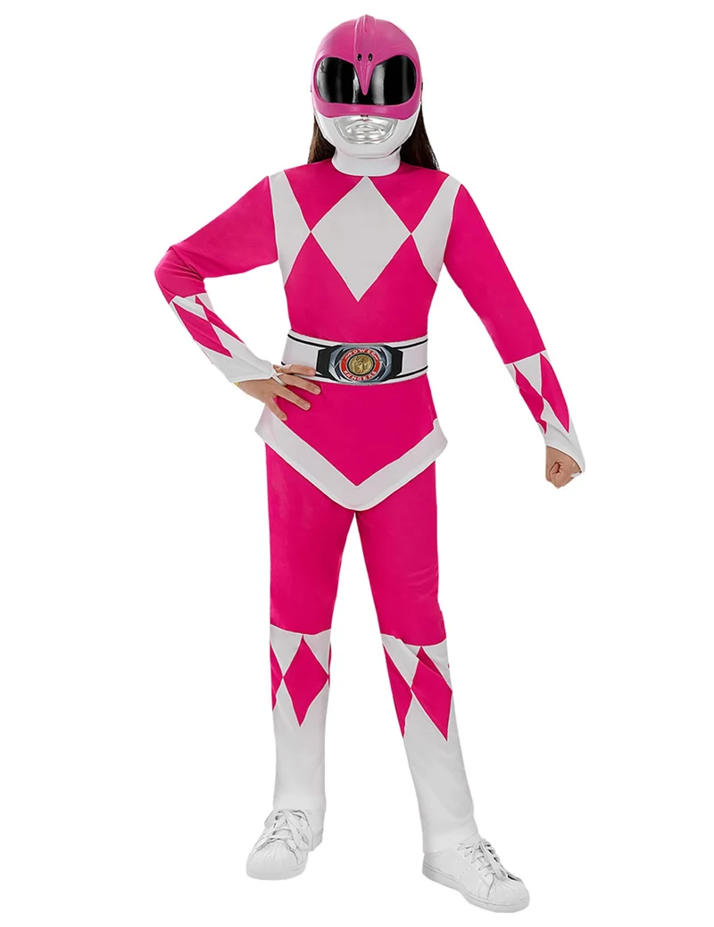 Power Ranger™ Kostüm kinder rosa