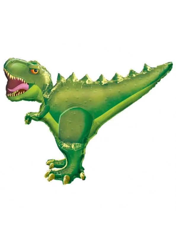 Riesen T-Rex Aluminiumballon 91 cm für Geburtstag