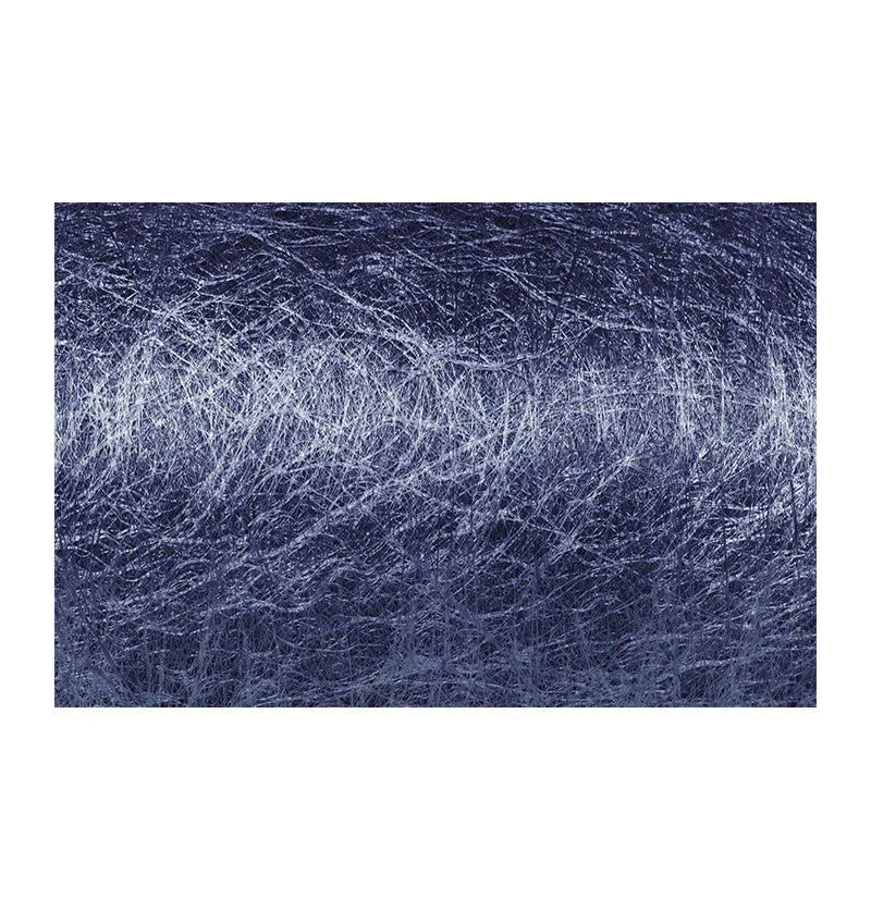 Dunkelblauer Tischläufer Glitter 5M 36cm