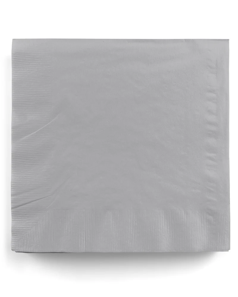 Silber Papierservietten 20 St.