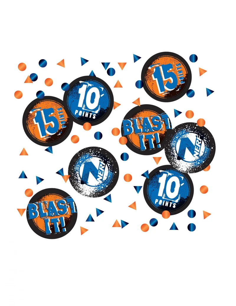Nerf™-Tischkonfetti Partydeko bunt