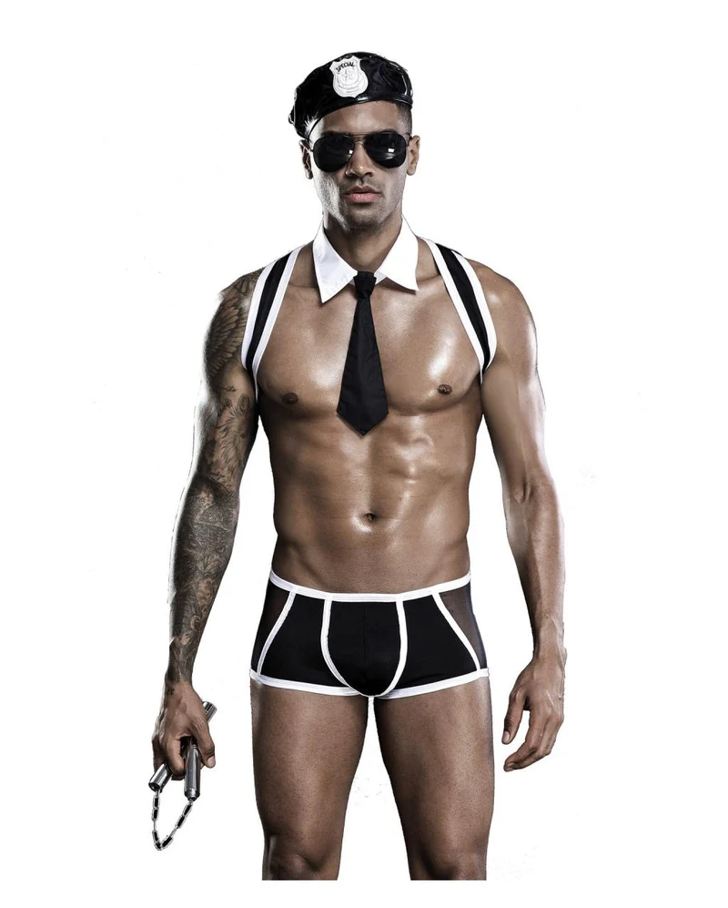 Sexy Guardia Civil Kostüm für Männer