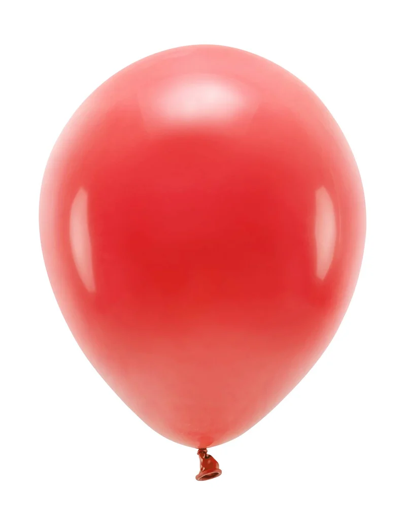 100 pastellrote Latexballons 26 cm aus Naturkautschuk