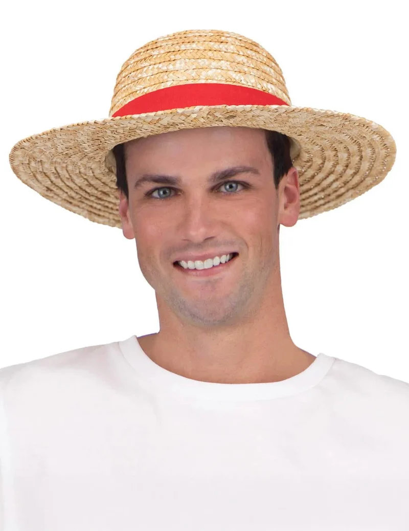Piratenkönig Strohhut für Erwachsene