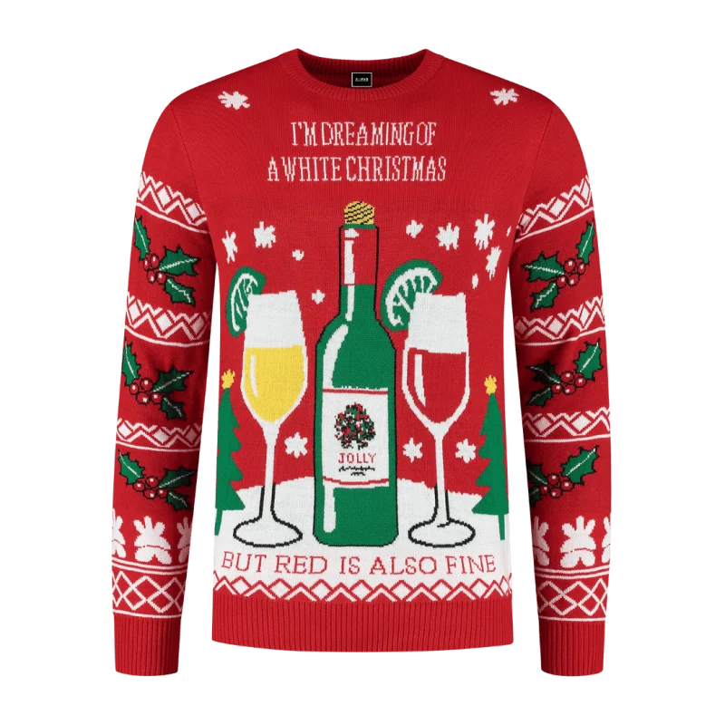 Pullover Wein