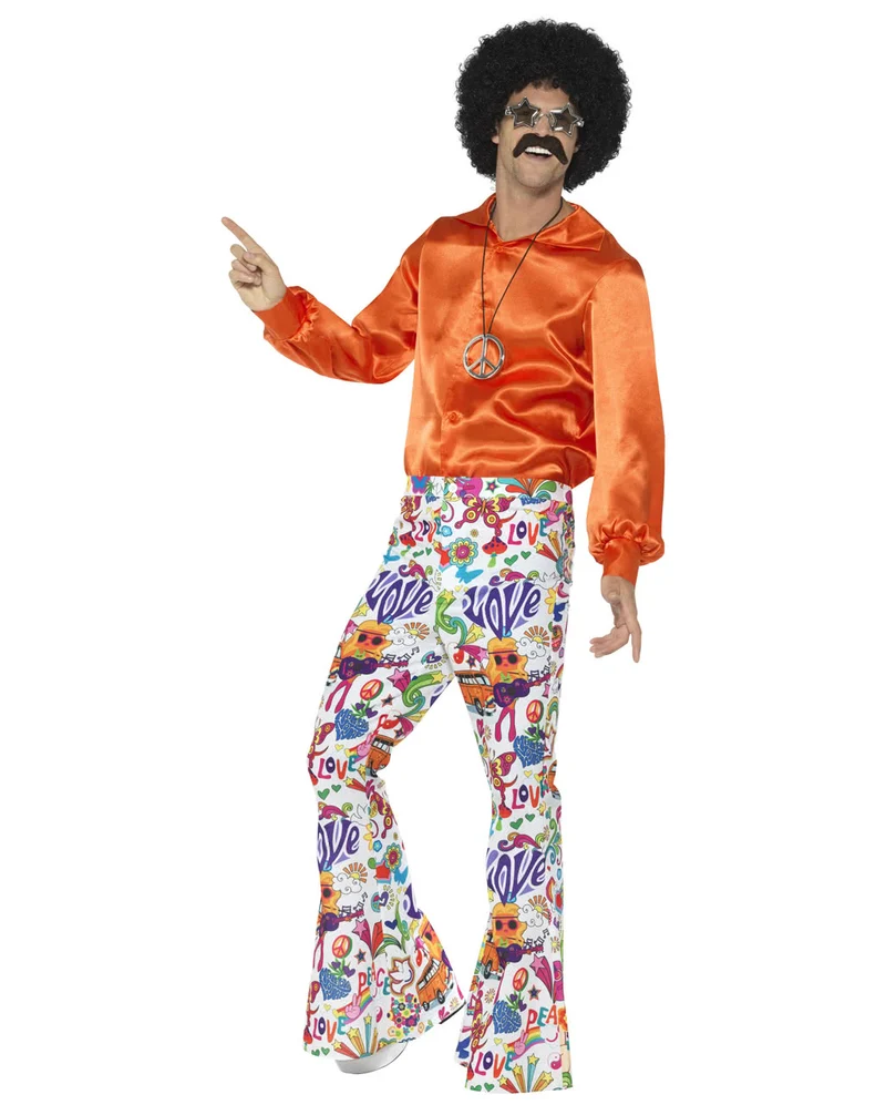 60s Funky Herren Schlaghose