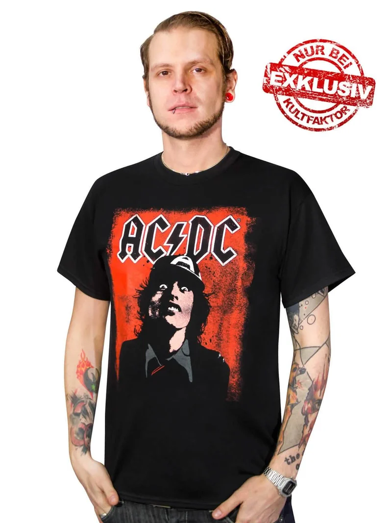 AC/DC Silly Face Exclusive Angus black-red-white