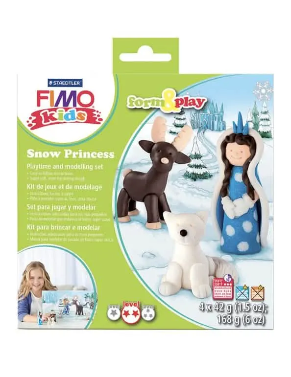 Fimo® Schneeprinzessin Knete-Set für Kinder