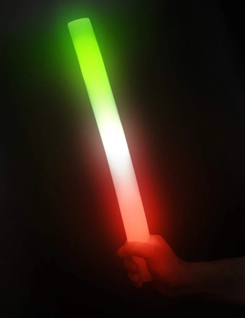 10 LED-Leuchtstäbe Italien aus Schaumstoff 48 cm
