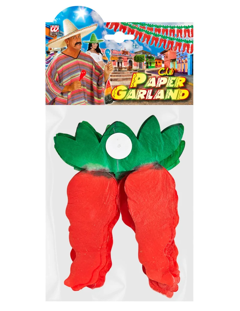 Chilischoten-Girlande