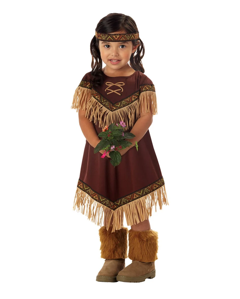 Kleine Squaw Prinzessin Kleinkinderkostüm