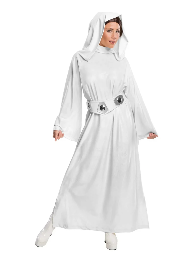 Luxus-Prinzessin-Leia-Kostüm für Damen Star Wars™