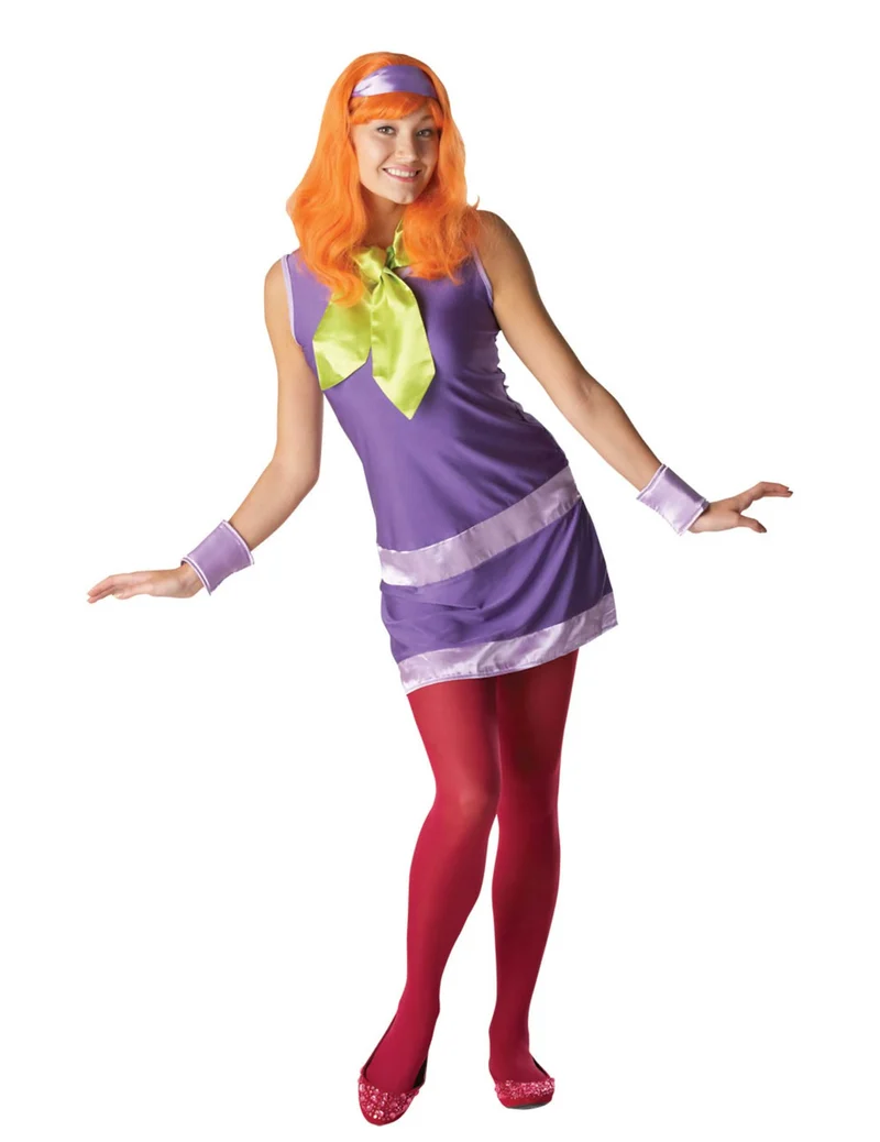 Scooby Doo™ Daphne Damenkostüm violett-grün