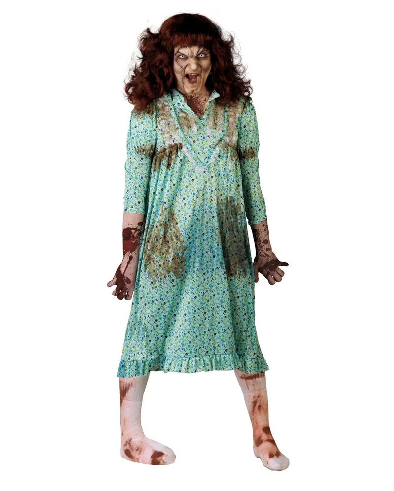 Zombie-Exorzist Nachthemd Kostüm