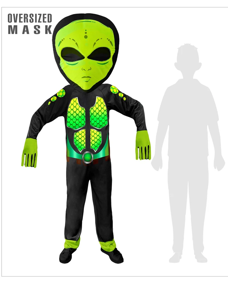 Space Alien Overall Kinderkostüm