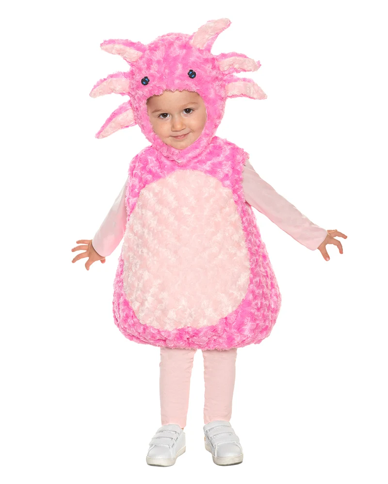 Axolotl Kostüm für Kleinkinder