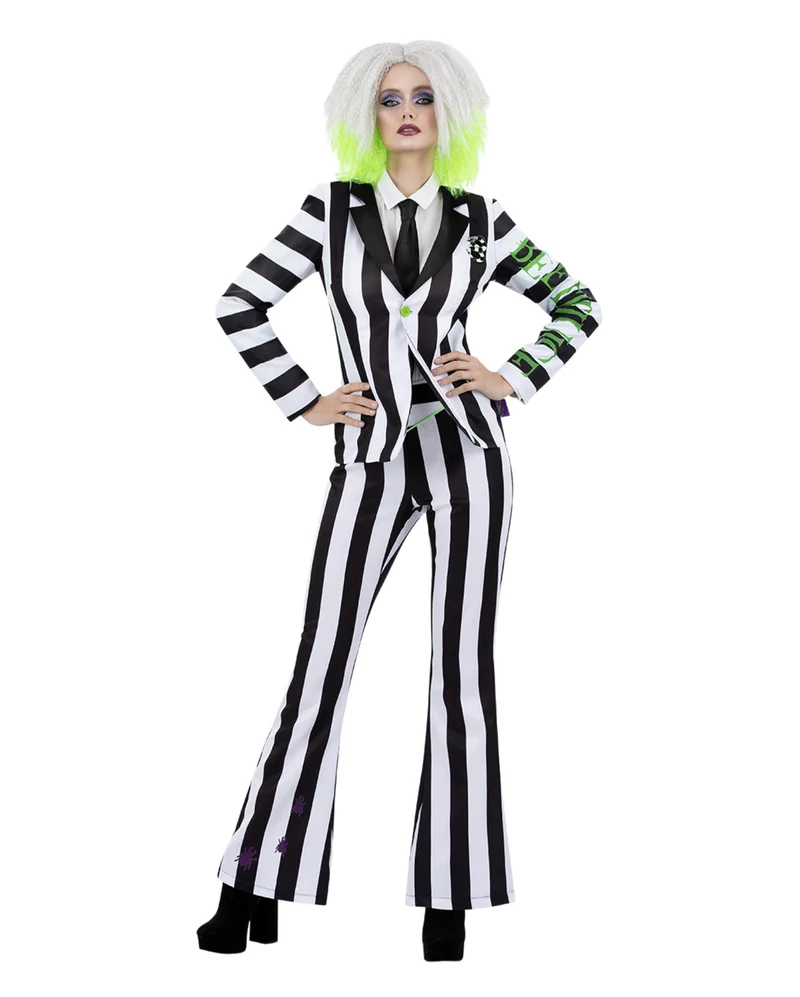 Beetlejuice Kostümanzug für Damen