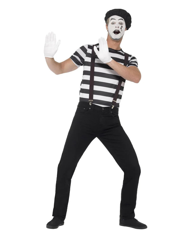 Pantomime Männer Kostüm