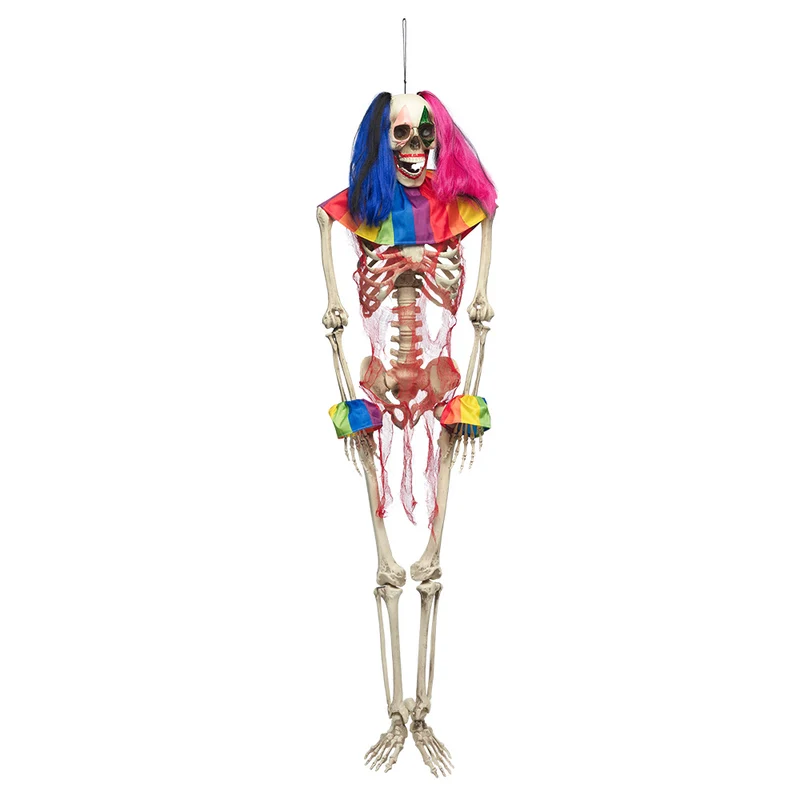 Hangdecoratie Circus Skelet – 160 cm Halloween Clown Skelet