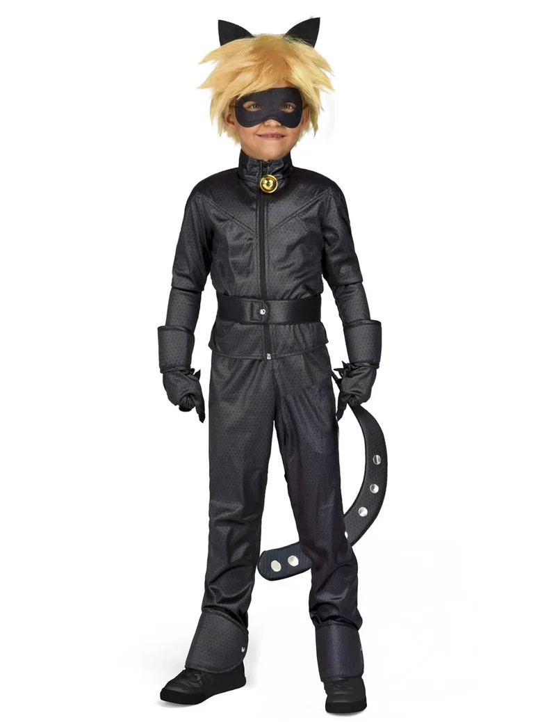Cat Noir™ Miraculous Kinderkostüm Lizenzartikel schwarz