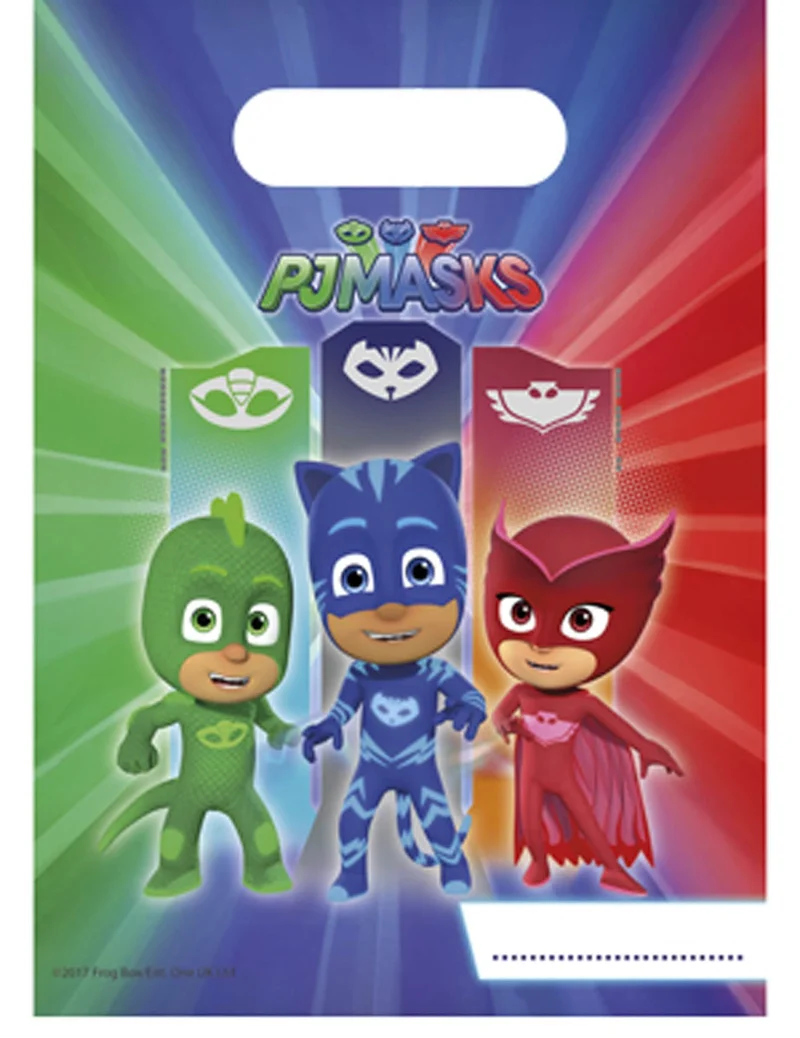 6 Geschenktüten PJ Masks™