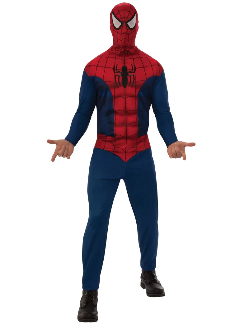 Spidermann™ Kostüm für Herren rot-blau