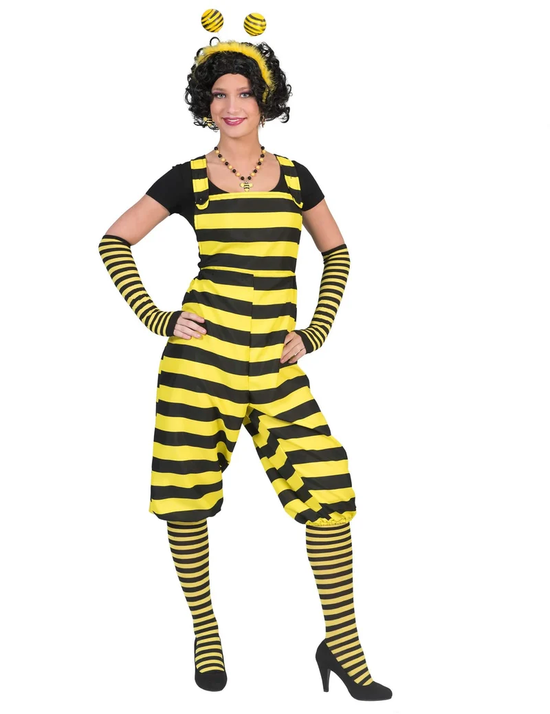 Bienen Latzhose für Damen