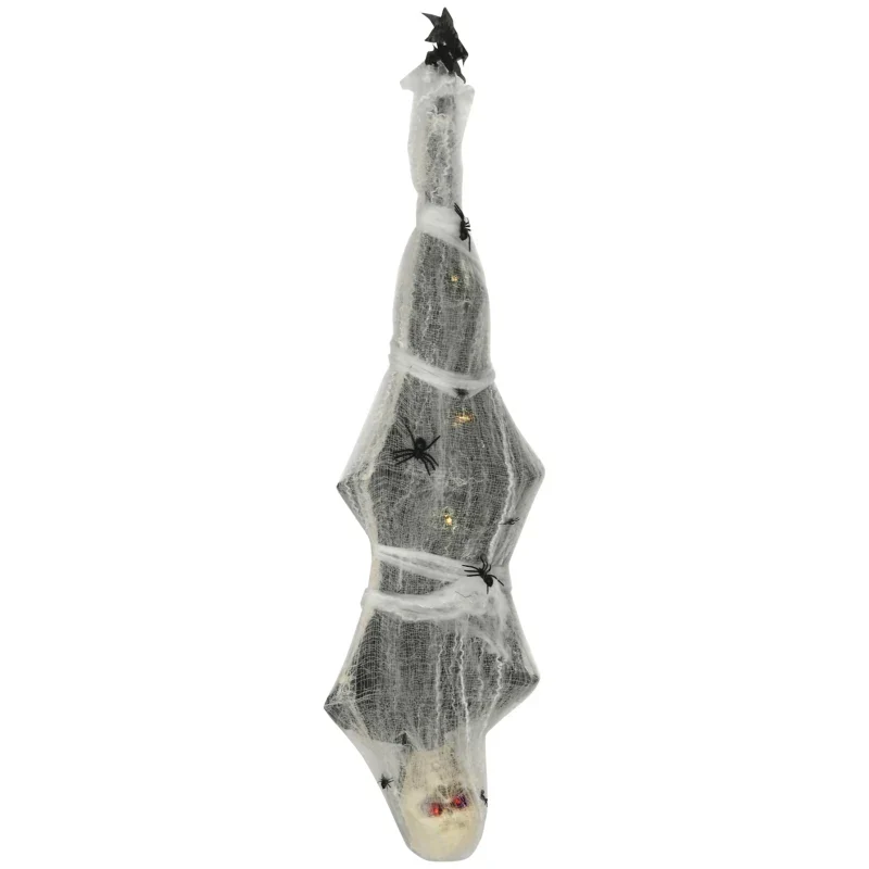 Lebensgroße Halloween-Mumie, Soundfunktion, mit Bewegungssensor und LED-Lichtern, 170 cm
