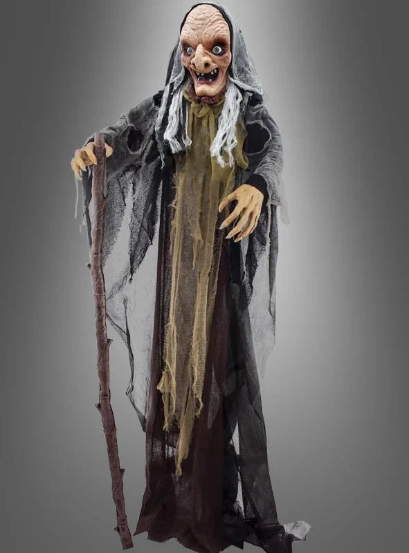 Animatronic Hexenfigur 160cm Halloween