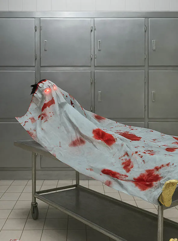 Animierte Leiche 155cm Tatort