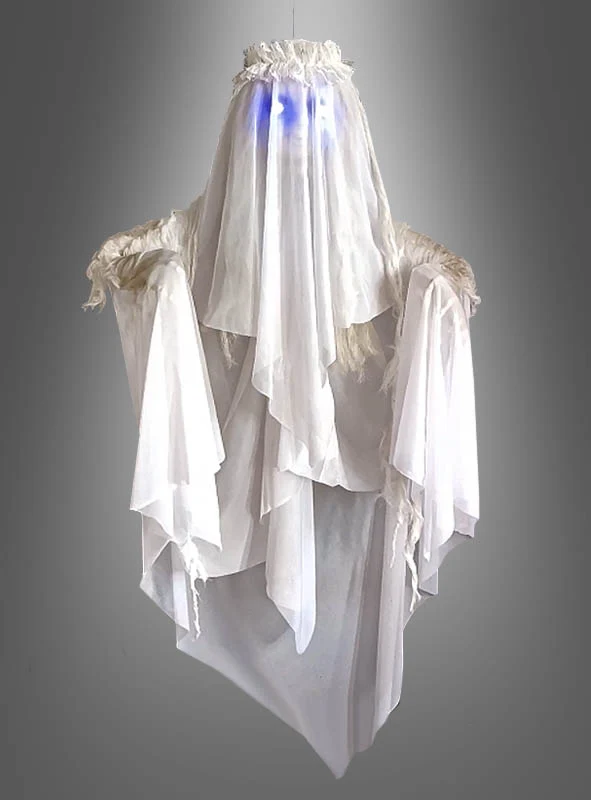 Hängende Geisterbraut 120cm mit LED Augen