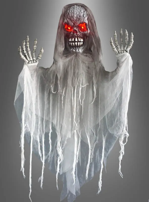 Wackelndes Skelett animiert Halloween 140cm