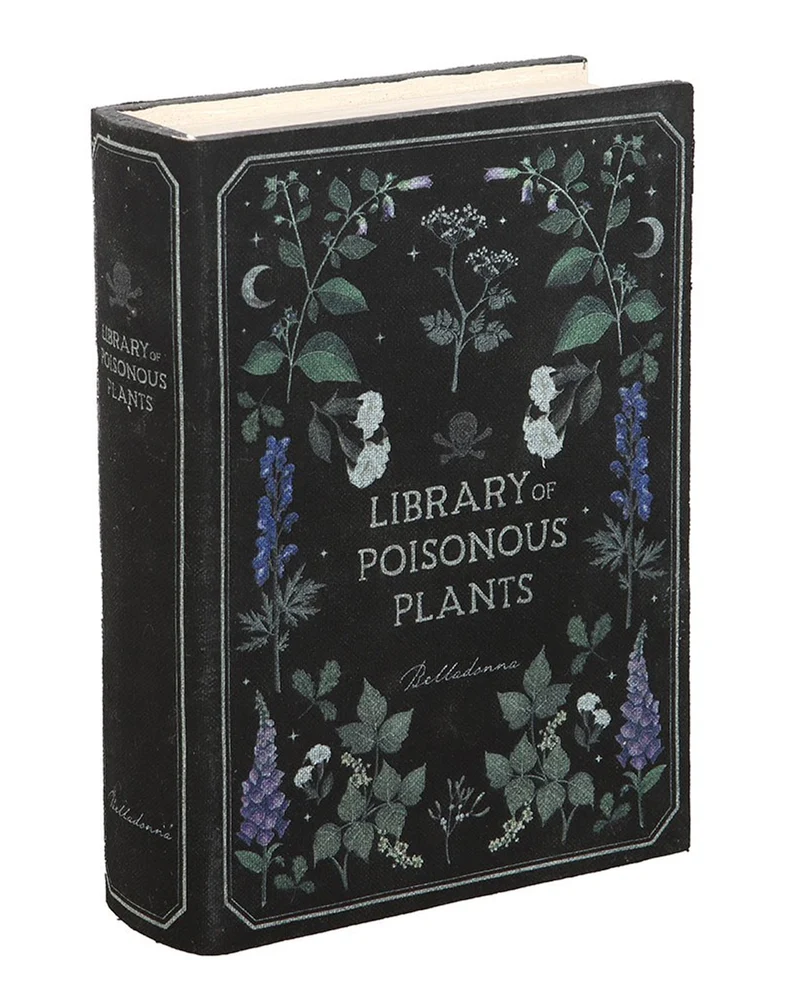 „Gift-Pflanzenbuch" als Geheimschatulle 21cm
