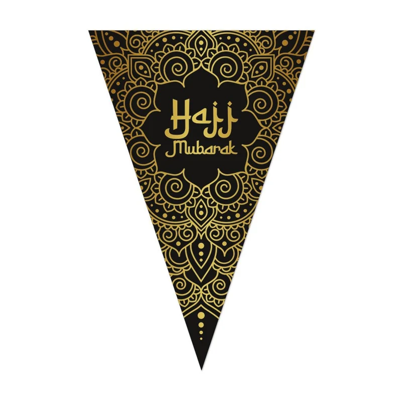 Girlande „Hajj Mubarak“ 20 x 30 cm