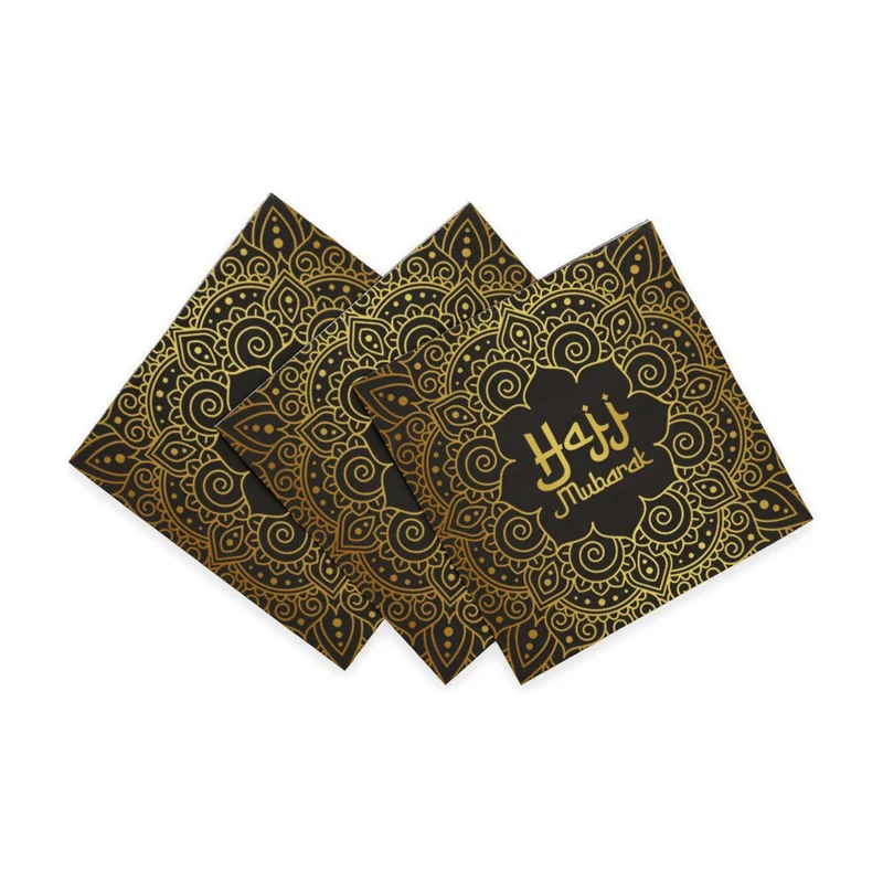 Servietten „Hajj Mubarak“, 33 cm, 20 Stück