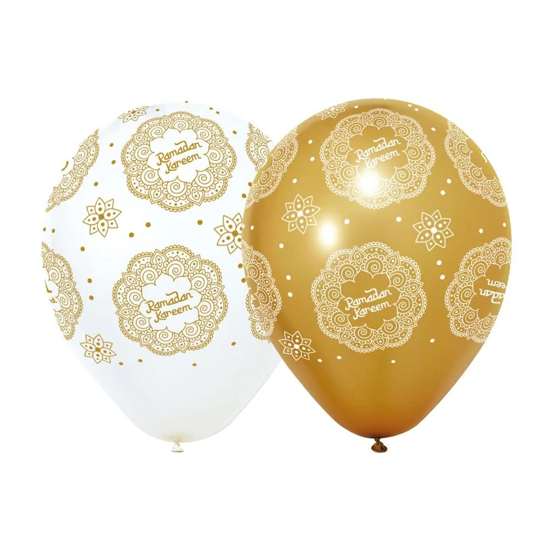 Luftballons „Ramadan Kareem“, 30 cm, 6 Stück
