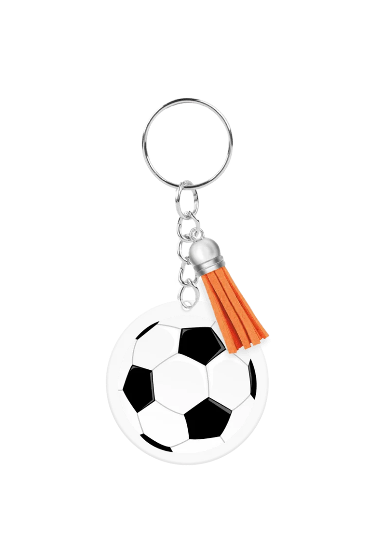Acryl-Schlüsselanhänger Fußball