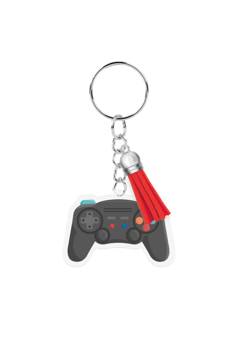 Acryl-Schlüsselanhänger im Game-Controller-Design