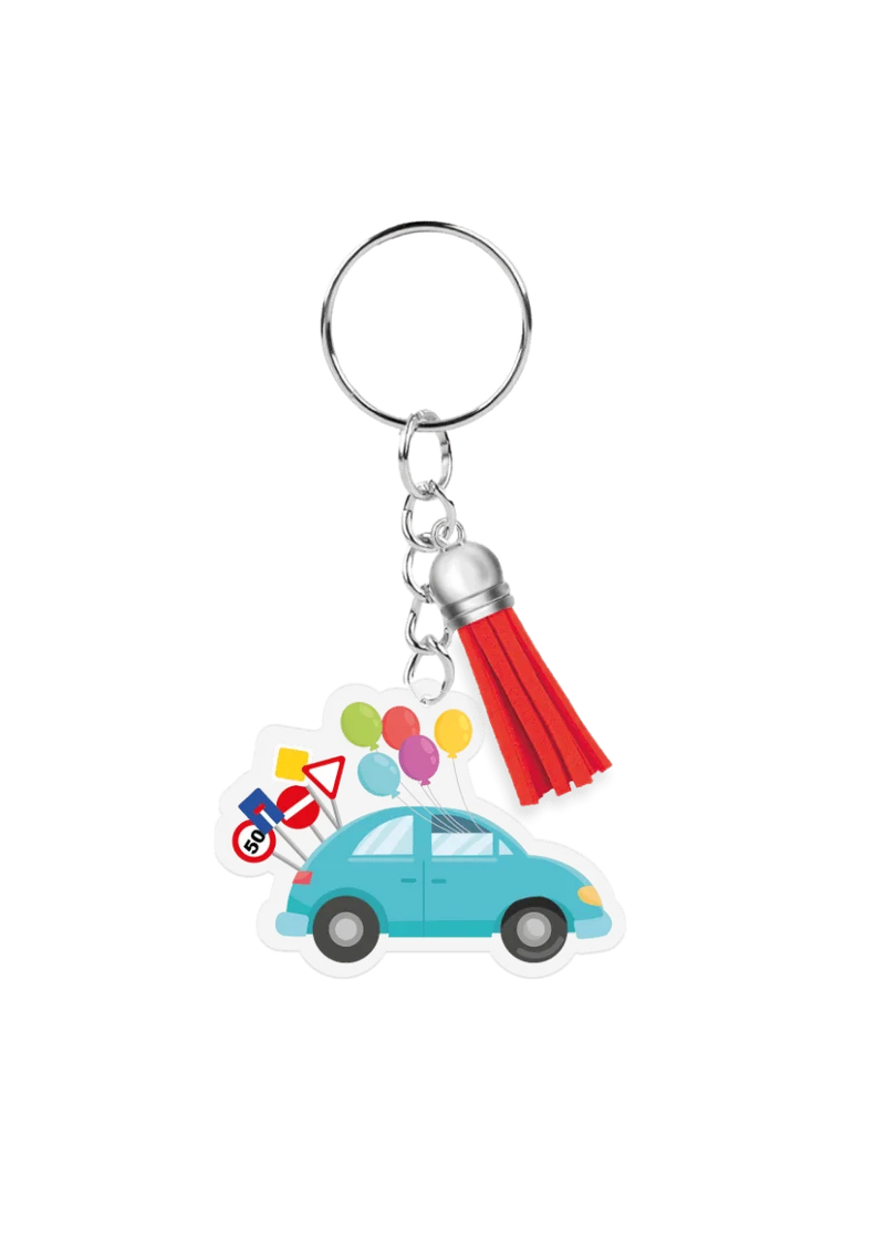 Acryl-Schlüsselanhänger mit Führerschein