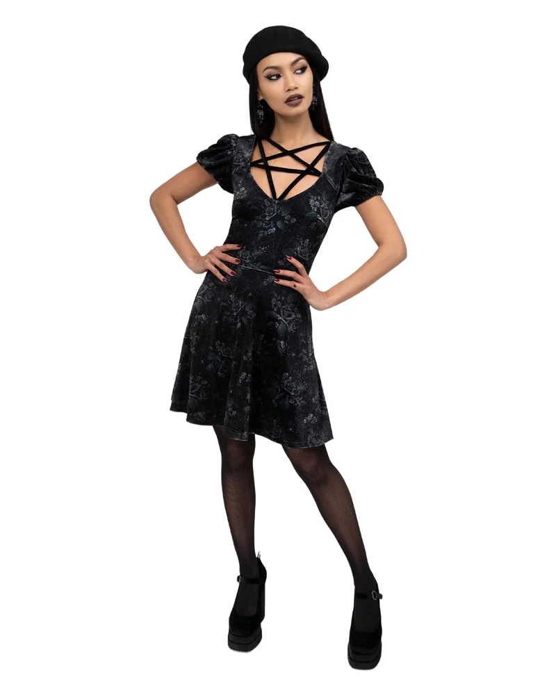 KILLSTAR Moonlit Pentacle Kleid
