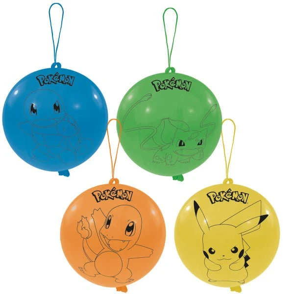 Pokemon Luftballons Bunt 40,5cm 4Stk