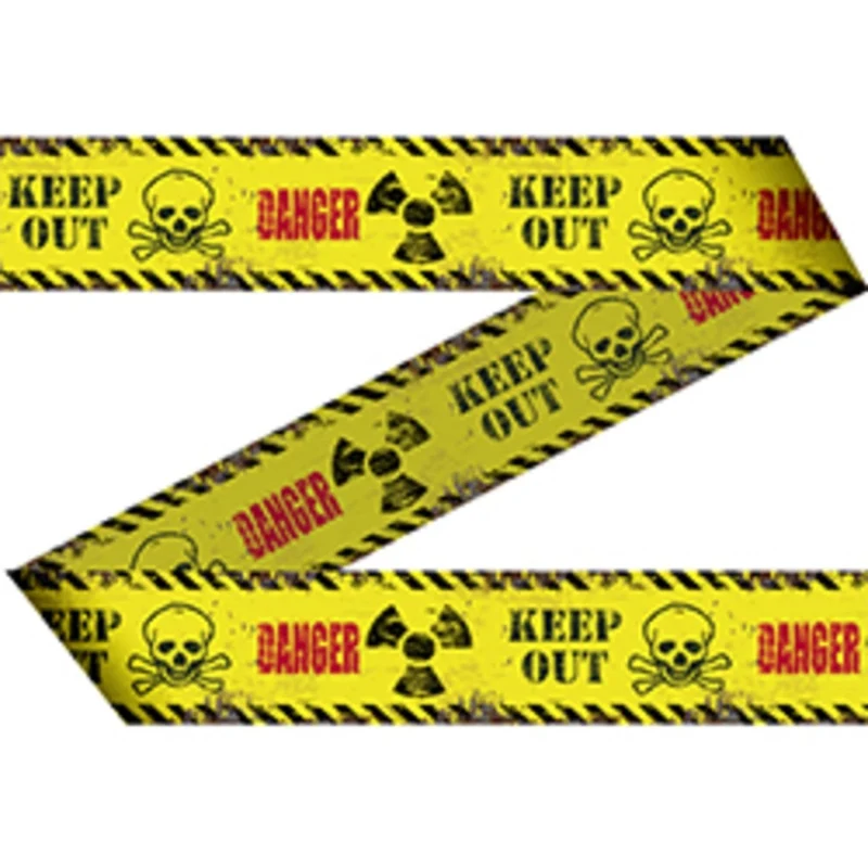 Halloween-Absperrband „Keep Out – Danger“ 15 m