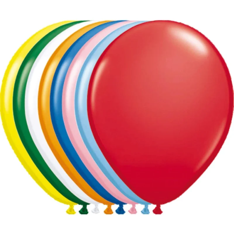 Farbige Luftballons Metallic Basic 30 cm, 10 Stück