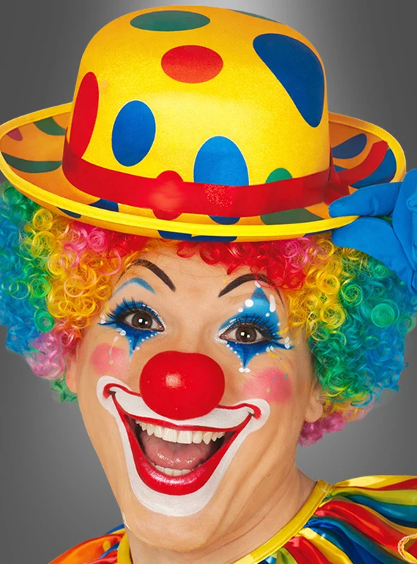 Clown Hut Melone mit Punkten